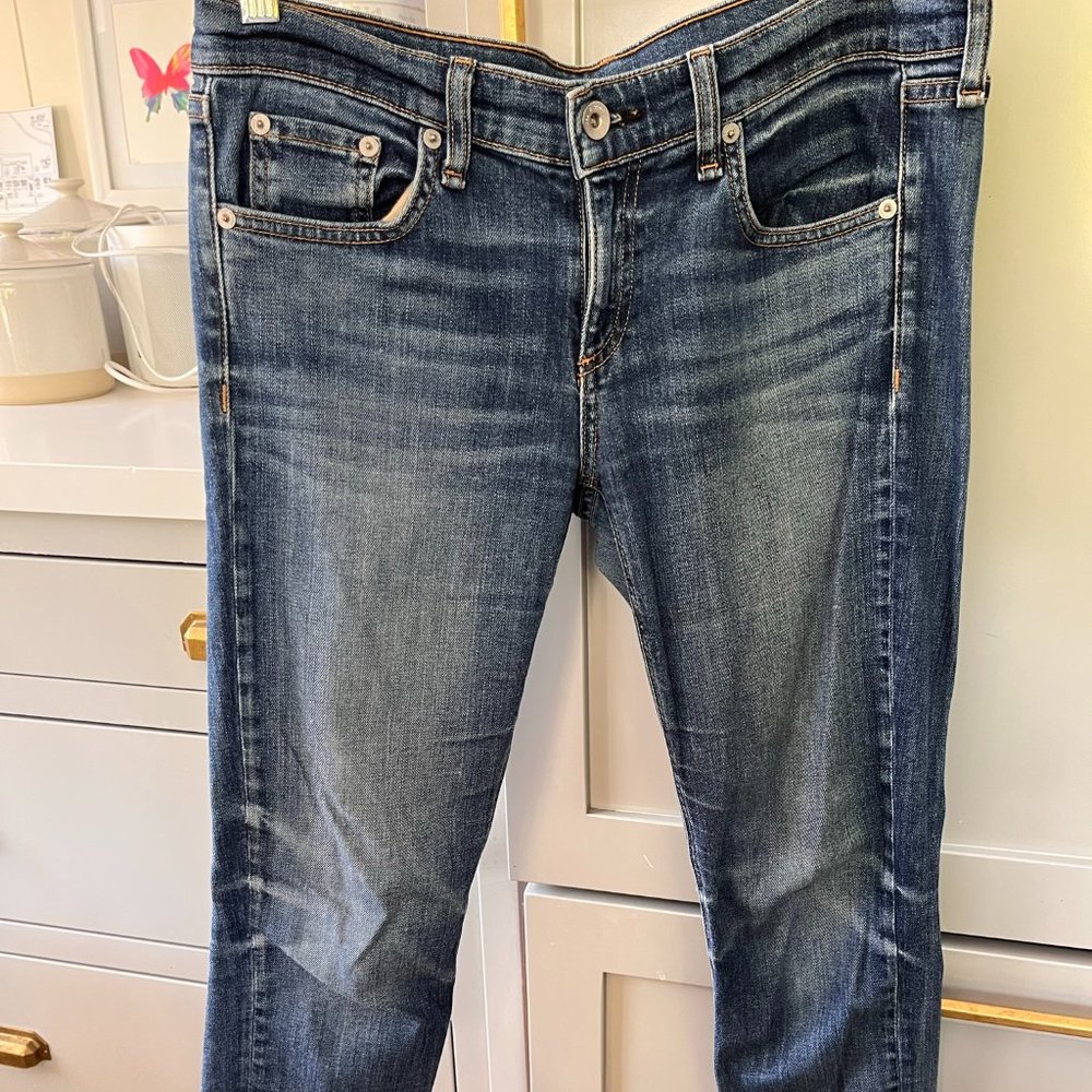 Rag and bone dre capri jeans, size 26